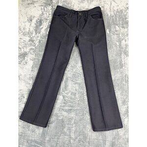 Wrangler Mens Classic Navy Blue Work Pants Size 35x30